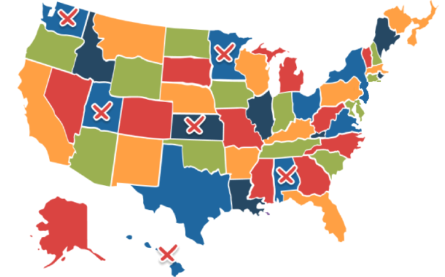 usa map new