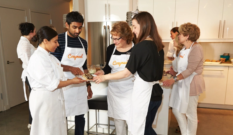 Cooking Class with a Chef silent auction