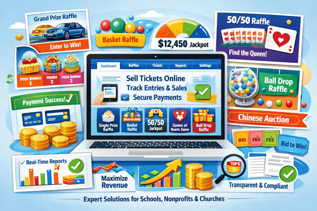 online raffle fundraiser