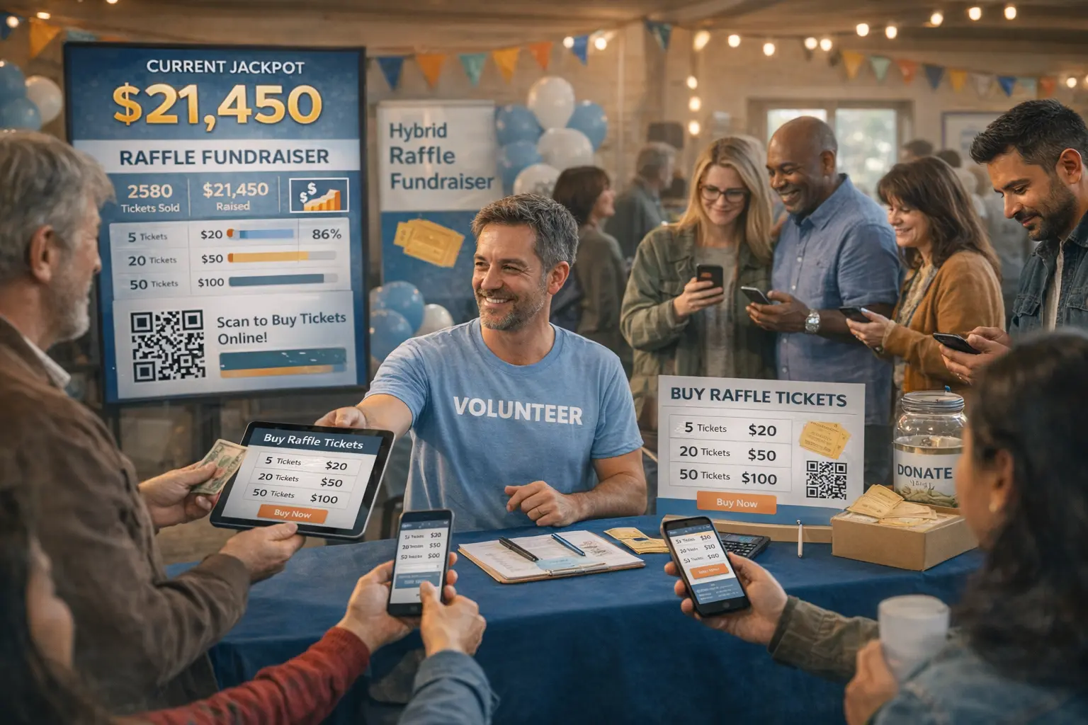 how to run a raffle online step by step