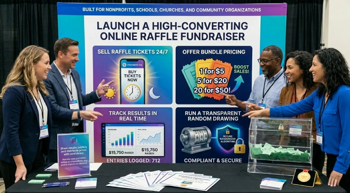 Launch a High Converting Online Raffle Fundraiser