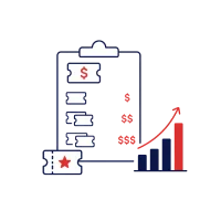 Ticket Pricing Icon