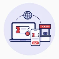 Sell Tickets Online & In-Person Icon