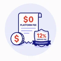 Transparent Drawing Tools Icon